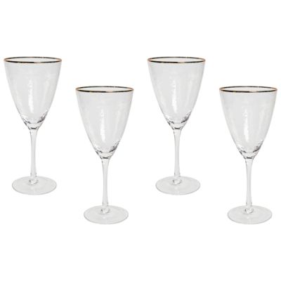 Lot de 4 verres à vin TOPAZ 380 ml Transparent