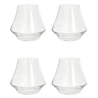 Lot de 4 Verres à Whisky "Arome" 29cl Transparent