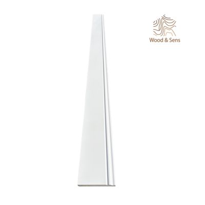 Lot de 5 Plinthes Style Prépeint MDF, L.2,44 m x l.14,8 cm x Ep.16 mm