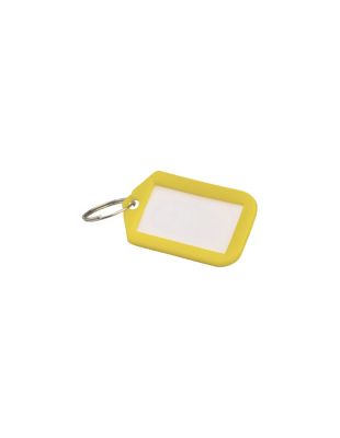 Lot de 5 portes-étiquettes, jaune, 49.5x29mm - THIRARD