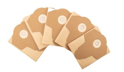Lot de 5 sacs à poussière en papier pour aspirateurs 16-20 L Scheppach - Consommable