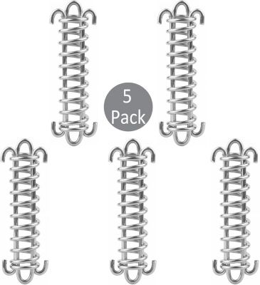 Lot de 5 verrous à ressort en acier inoxydable pour tente, kit de fixation pour voile de jardin, voile d'ombrage, voile solaire
