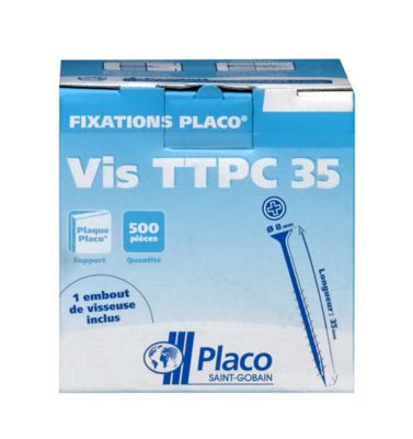 Lot de 500 vis autoperceuses TTPC 35 Placo®