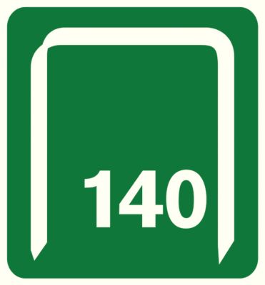Lot de 5000 agrafes Rapid n°140 12 mm
