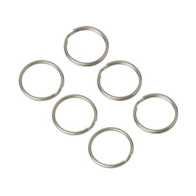 Lot de 6 anneaux brisés ø18 mm Diall