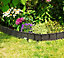 Lot de 6 bordures de jardin Garantia Edgar 75 x 13 cm