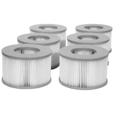 Lot de 6 cartouches filtrantes pour spa gonflable Mspa - MSPA