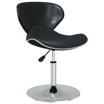 Lot de 6 chaise de bureau vidaxl interieur non pliable en plastique H. 61 cm noir