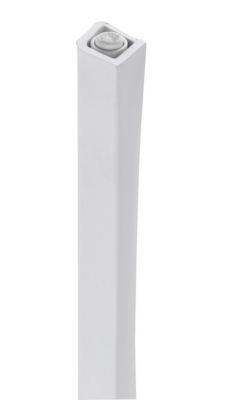 Lot de 6 chaises de jardin empilables en résine coloris blanc - Longueur 47 x Profondeur 50 x Hauteur 87 cm