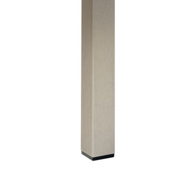Lot de 6 chaises de jardin VERNIO Noir/argenté