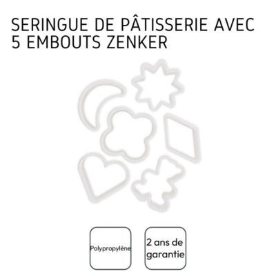 Lot de 6 emporte-pièces Zenker Emporte-pièces