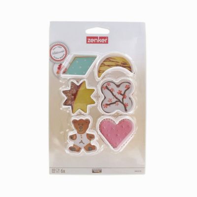 Lot de 6 emporte-pièces Zenker Emporte-pièces