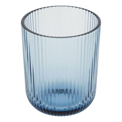 Lot de 6 gobelets Ema bleu D7,5xL9cm - Atmosphera Créateur d'intérieur