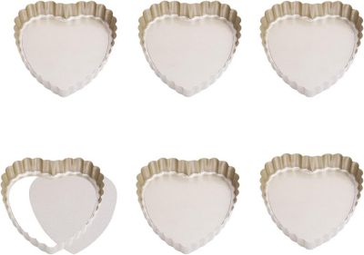Lot De 10 Mini Moules à Gâteau Ronds En Aluminium 5,1 Cm Avec Fond Amovible - Idéal Pour Puddings Et Pâtisseries