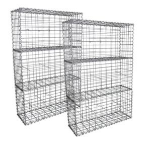Lot de 6 Paniers de Gabions 100 x 50 x 30