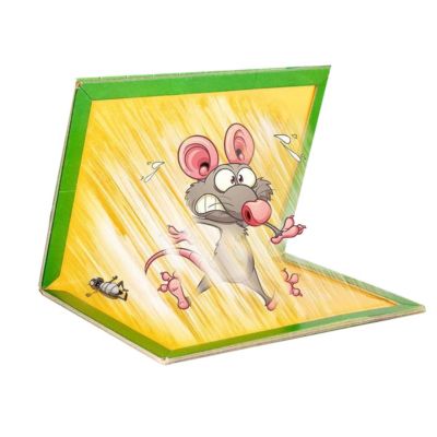 Lot de 6 Piège à souris collant anti rongeur, Attrape Souris Piège à colle Ultra Puissant plaque de glue