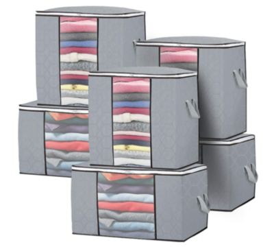 Lot De 10 Grands Sacs Hermétiques Réutilisables En Plastique