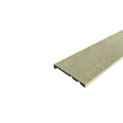 Lot de 6 Surplinthes MDF Hydrofuge, L.2.44 m x H.13.1 cm, Ep.22 mm