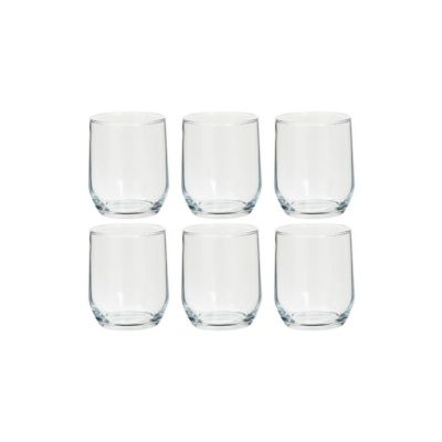 Lot de 6 Verres Bas "Paol'eau" 31cl Transparent