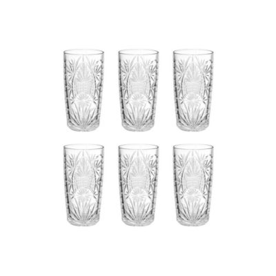 Lot de 6 Verres Hauts "Ayla" 35cl Transparent