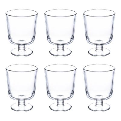 Lot de 6 Verres à Vin "Empileau" 30cl Transparent