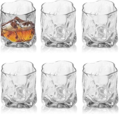 Lot de 6 Verres à Whisky Origami 200 ml
