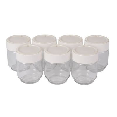 Lot de 7 pots pour yaourtière moulinex Moulinex A14A03