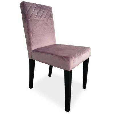 Lot de 8 Chaises Velours "Pipam" 82cm Rose