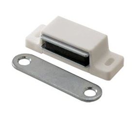 Lot de 8 loqueteaux blanc 4 kg entraxe 38