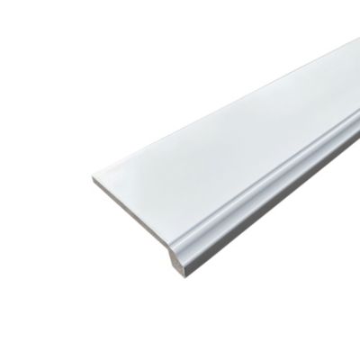 Lot de 8 Surplinthes Style Polymère, L.240 cm x H.12,4 cm, Ep.23 mm