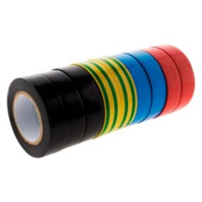 Lot de 9 rubans adhésifs 15mm x 10m - Zenitech
