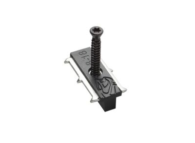 Clips De Fixation WPC Pour Terrasse - 5 Mm, Avec 20 Clips D'Extrémité Offerts, Système Caché