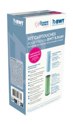 Lot de cartouches de remplacement BWT station B Rain eau de pluie