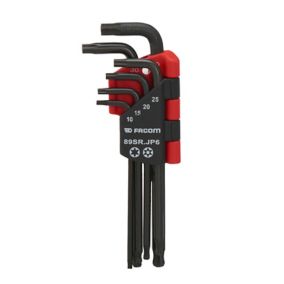 Lot de clés allen mâles Torx Facom 89SR.JP6PG - 6 pièces