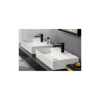 Lot de deux vasques à  poser 50x42 cm Blanc CeramicPlus VILLEROY ET BOCH Memento 2.0