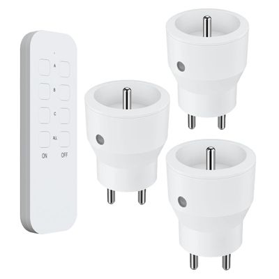 Lot de prise 2300W télécommandée intérieure