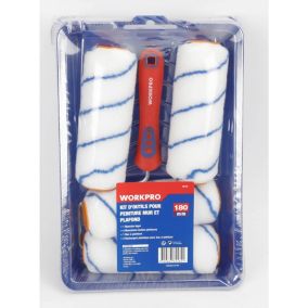 Lot de rouleau 180mm avec manchon, recharge 3 manchons