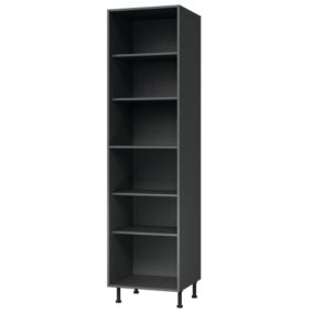 Lot de tablettes pour colonne anthracite L. 60 cm x P. 57 cm GoodHome