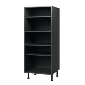 Lot de tablettes pour colonne électroménager anthracite L. 60 cm x P. 57 cm GoodHome
