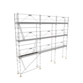 Lot Echafaudage R200 Progress First 80 m² (FUSIO-plancher acier) Tubesca Comabi