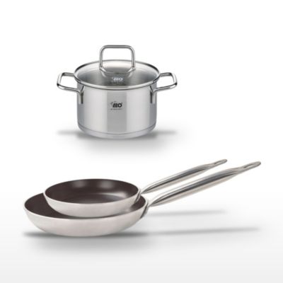 Lot Poêles 24/28 cm Elo Bistro Line et Faitout 16 cm