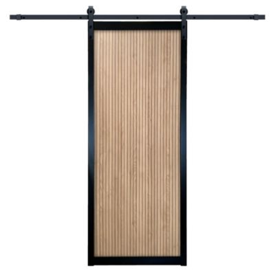 Lot porte Univers 204 x 83 x 4 cm + rail rustique Skylab