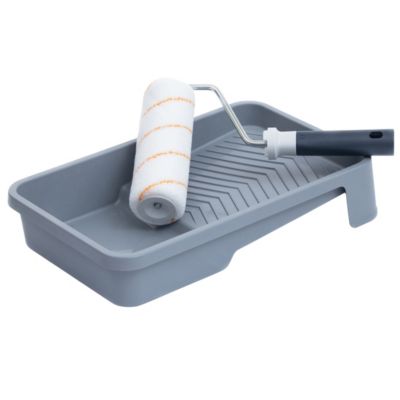 Lot rouleau + 1 bac de peinture GoodHome 180mm
