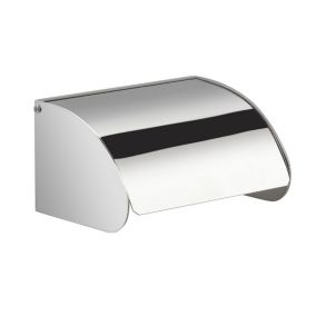 Loto Porte-Rouleau De Papier Toilette Mural En Acier Chromé Poli De Kiamami Valentina