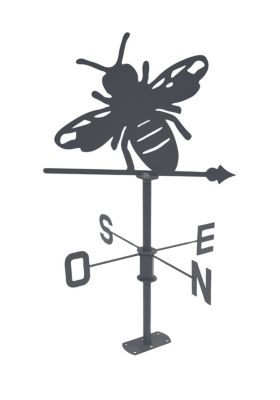 Louis Moulin Girouette Abeille - 45x74 cm - anthracite