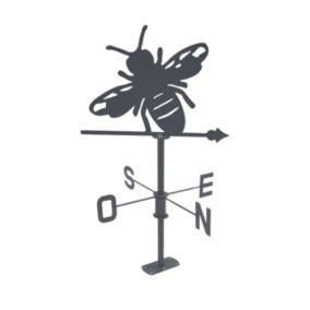Louis Moulin Girouette Abeille - 45x74 cm - anthracite