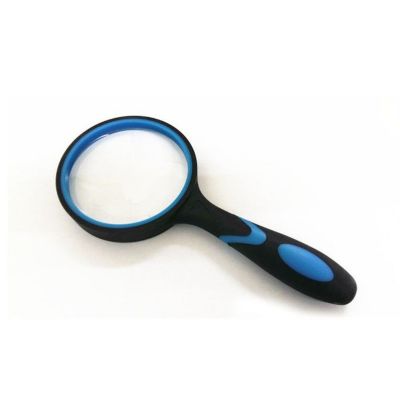 Loupe de lecture - VELAMP - ENOLA - 6x - Lentille 100 mm - Poignée caoutchouc antidérapante
