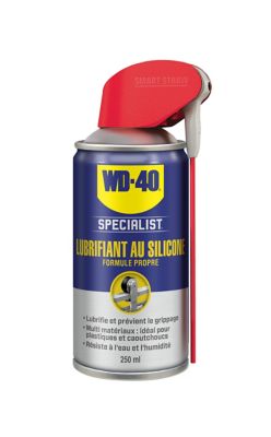 Bricoland - Le « Lubrifiant Silicone » WD-40, est idéal pour isoler contre  l'humidité, protège de la corrosion et peut également s'utiliser pour  lubrifier : - Raccords de plomberie - Joints de