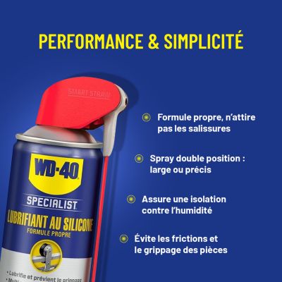 Lubrifiant au Silicone WD-40 Specialist 250ml