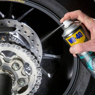 Lubrifiant chaîne de moto WD40 400 ml